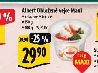Albert Albert obložené vejce maxi nabídka