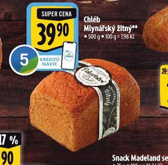 Albert Chléb mlynářský žitný nabídka