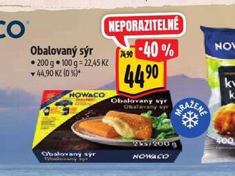 Albert Nowaco obalovaný sýr nabídka