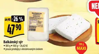 Albert Balkánský sýr nabídka