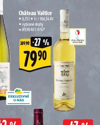 Albert Chateau valtice nabídka