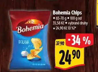 Albert Bohemia chips nabídka