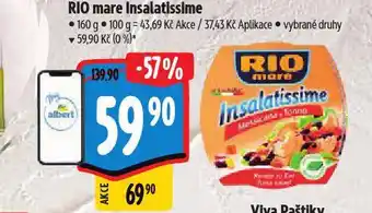 Albert Rio mare insalatissime nabídka