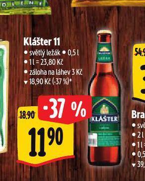 Albert Pivo klášter 11 nabídka