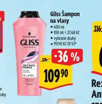 Albert Gliss šampon nabídka