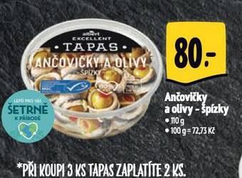 Albert Ančovičky a olivy nabídka