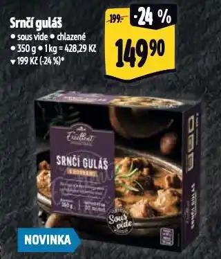 Albert Srnčí guláš nabídka