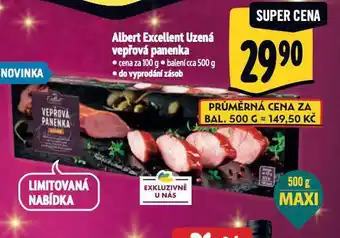 Albert Uzená vepřová panenka nabídka
