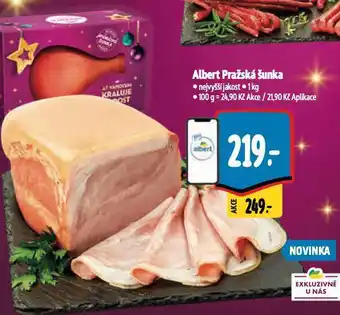 Albert Pražská šunka nabídka