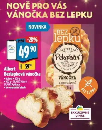 Bezlepková vánočka