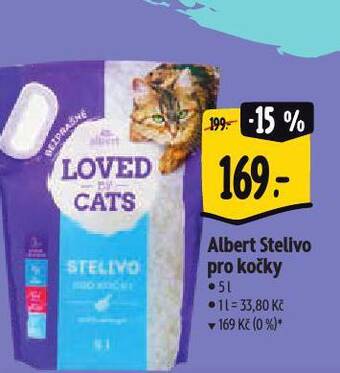 Albert Albert stelivo pro kočky nabídka