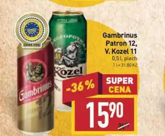 Billa Pivo velkopopovický kozel nabídka