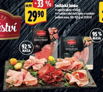 Albert Sedlácká šunka nabídka