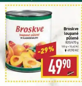 Billa Broskve nabídka