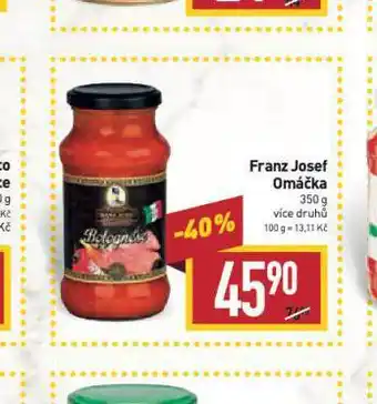Billa Franz josef omáčka nabídka