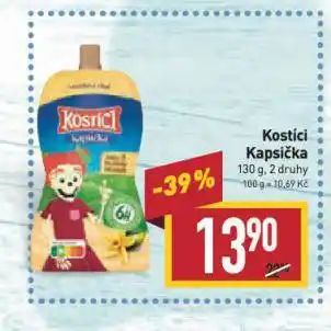 Billa Kostíci kapsička nabídka