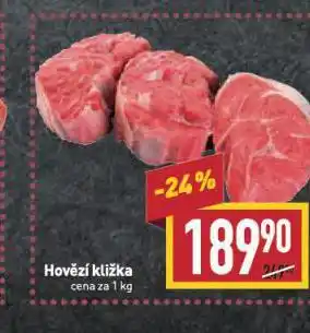 Billa Hovězí kližka nabídka
