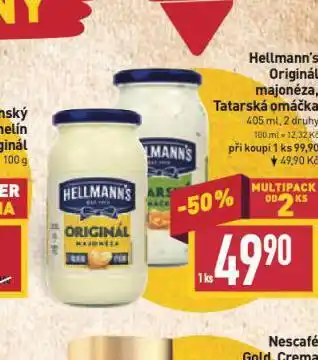 Billa Hellmann's majonéza nabídka