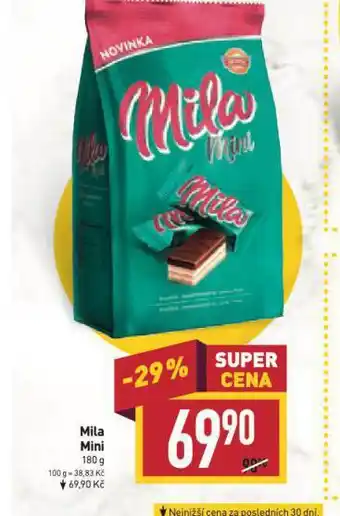 Billa Mila mini nabídka