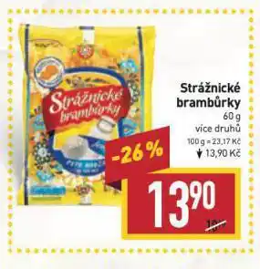 Billa Strážnické brambůrky nabídka