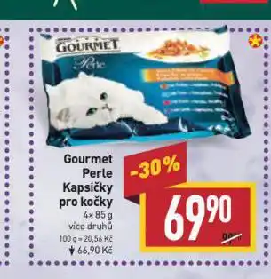 Billa Gourmet kapsičky pro kočky nabídka