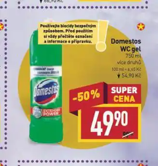 Billa Domestos wc gel nabídka