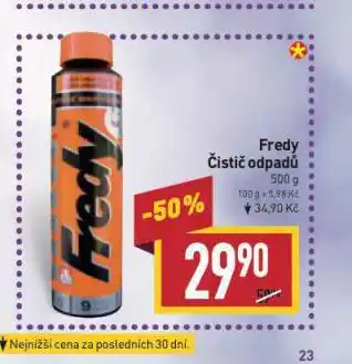 Billa Fredy čistič odpadů nabídka