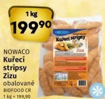 Coop NOWACO Kuřecí stripsy Zizu obalované nabídka