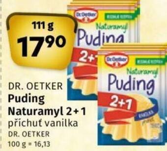 Coop DR. OETKER Puding Naturamyl 2+1 nabídka