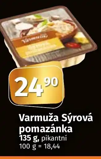 Coop Varmuža Sýrová pomazánka nabídka