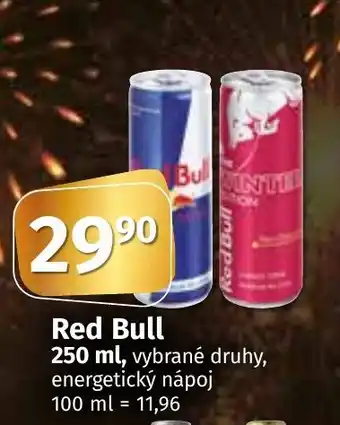Coop Red Bull 250 ml nabídka