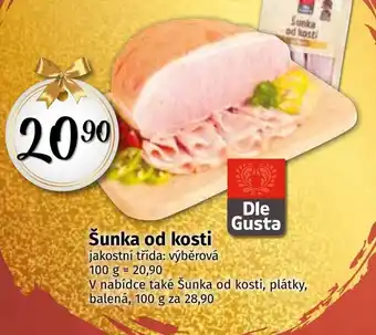 Coop Šunka od kosti nabídka