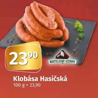 Coop Klobása Hasičská nabídka