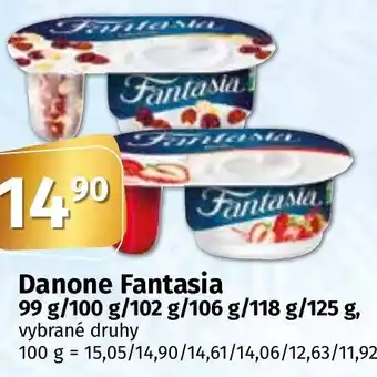 Coop Danone Fantasia nabídka