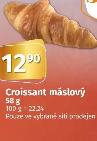 Coop Croissant máslový nabídka
