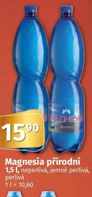 Coop Magnesia přírodní 1,5L nabídka