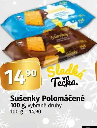Coop Sušenky Polomáčené 100 g nabídka