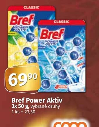 Coop Bref Power Aktiv 3x 50 g nabídka