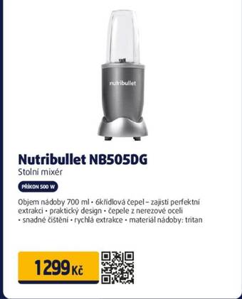 Datart Nutribullet NB505DG Stolní mixér nabídka