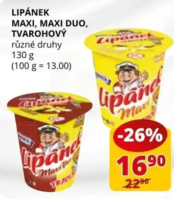 Flop LIPÁNEK MAXI, MAXI DUO, TVAROHOVÝ nabídka