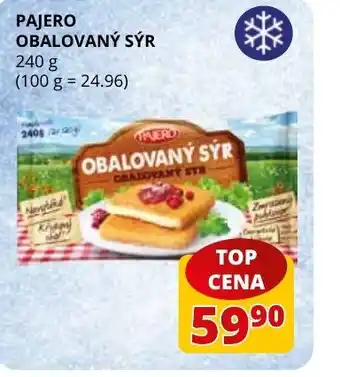Flop PAJERO OBALOVANÝ SÝR nabídka
