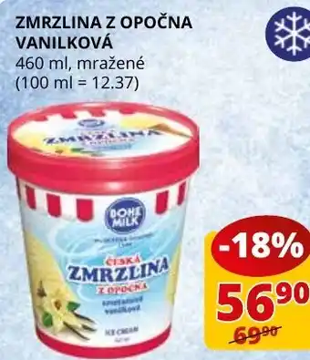 Flop ZMRZLINA Z OPOČNA VANILKOVÁ nabídka