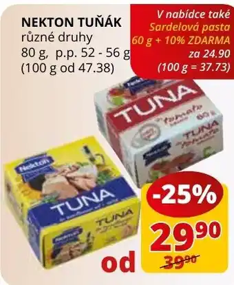 Flop NEKTON TUŇÁK nabídka