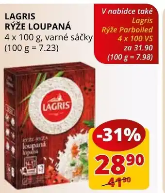 Flop LAGRIS RÝŽE LOUPANÁ nabídka