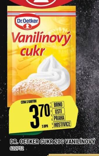 Tamda Foods DR. OETKER CUKR 20G VANILÍNOVÝ nabídka