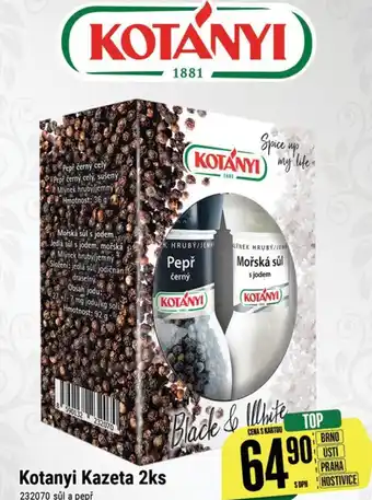 Tamda Foods Kotanyi Kazeta 2ks nabídka