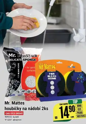 Tamda Foods Mr. Mattes houbičky na nádobí 2ks nabídka