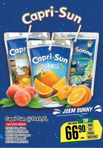 Tamda Foods Capri Sun @10x0,2L nabídka