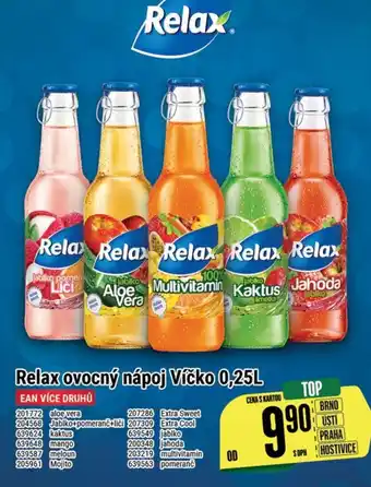 Tamda Foods Relax ovocný nápoj Víčko 0,25L nabídka