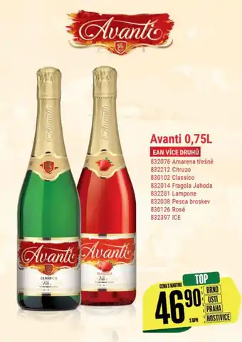 Tamda Foods Avanti 0,75L nabídka